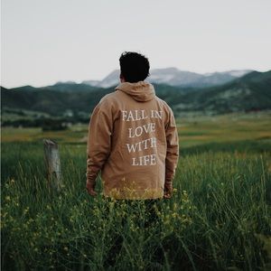 Selfhood (Fall In love With life hoodie) Brand new!!